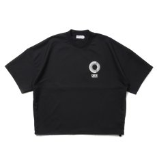 画像1: COOTIE PRODUCTIONS/Polyester Twill S/S Football Top（Black）［フットボールトップ-25春夏］ (1)