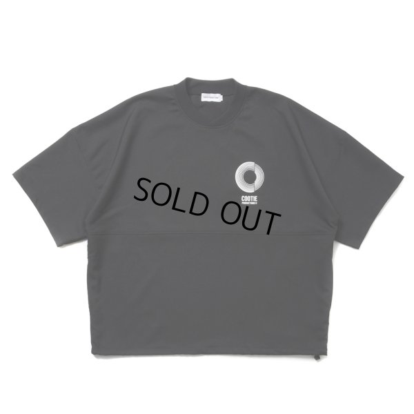 画像1: COOTIE PRODUCTIONS/Polyester Twill S/S Football Top（Black）［フットボールトップ-25春夏］