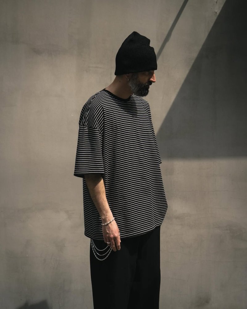 画像2: COOTIE PRODUCTIONS/Rib Stitch Cuffless Beanie（Black）［カフレスビーニー-25春夏］