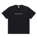 BlackEyePatch/RHINESTONED OE TEE（BLACK）
