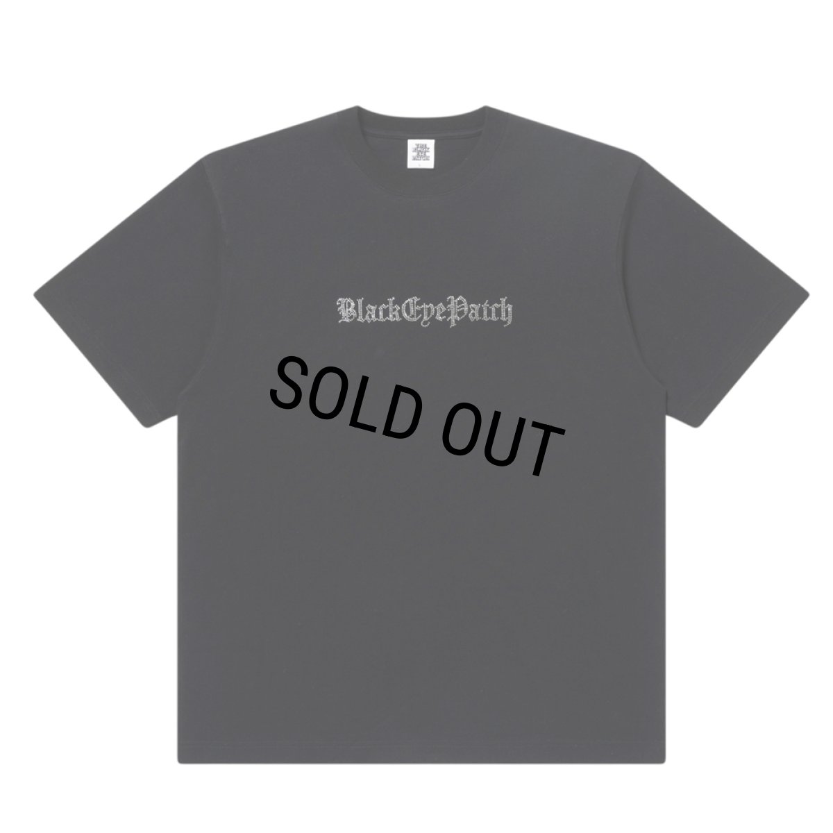 画像1: BlackEyePatch/RHINESTONED OE TEE(BLACK) (1)