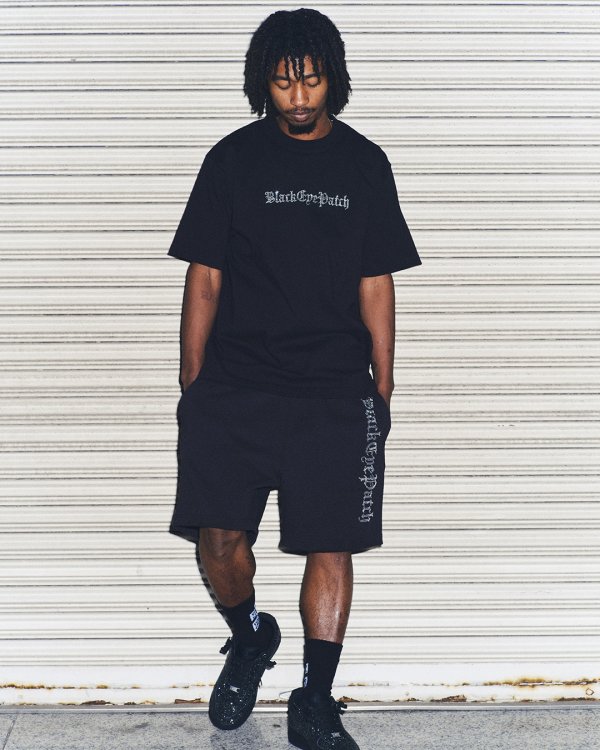 画像3: BlackEyePatch/RHINESTONED OE TEE（BLACK）