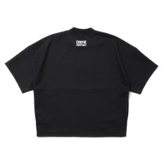 画像2: COOTIE PRODUCTIONS/Polyester Twill S/S Football Top（Black）［フットボールトップ-25春夏］ (2)