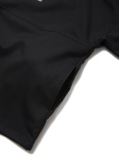 画像5: COOTIE PRODUCTIONS/Polyester Twill S/S Football Top（Black）［フットボールトップ-25春夏］ (5)