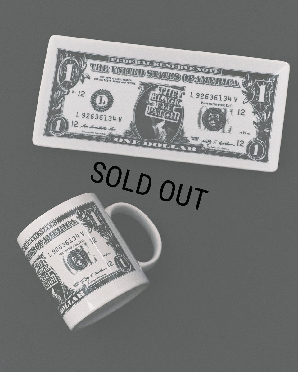 画像6: BlackEyePatch/DOLLAR BILL MUG（WHITE） (6)