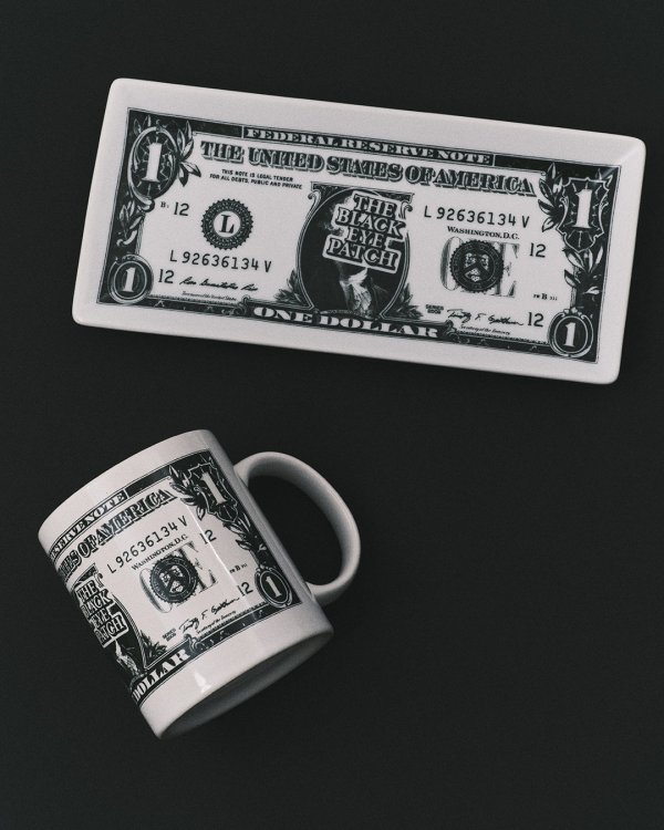 画像4: BlackEyePatch/DOLAR BILL CERAMIC TRAY（WHITE）