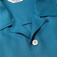 画像4: CALEE/5 SLEEVES DROP SHOULDER SH（TURQUOISE BLUE）［5分袖ドロップショルダーシャツ-25春夏］