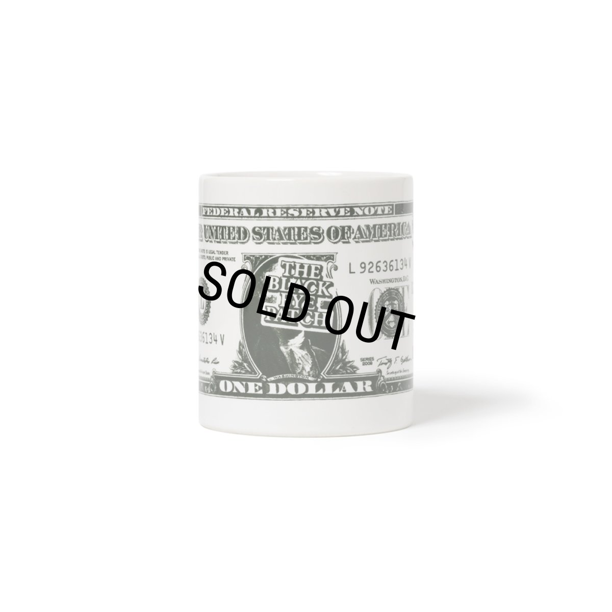画像3: BlackEyePatch/DOLLAR BILL MUG（WHITE） (3)
