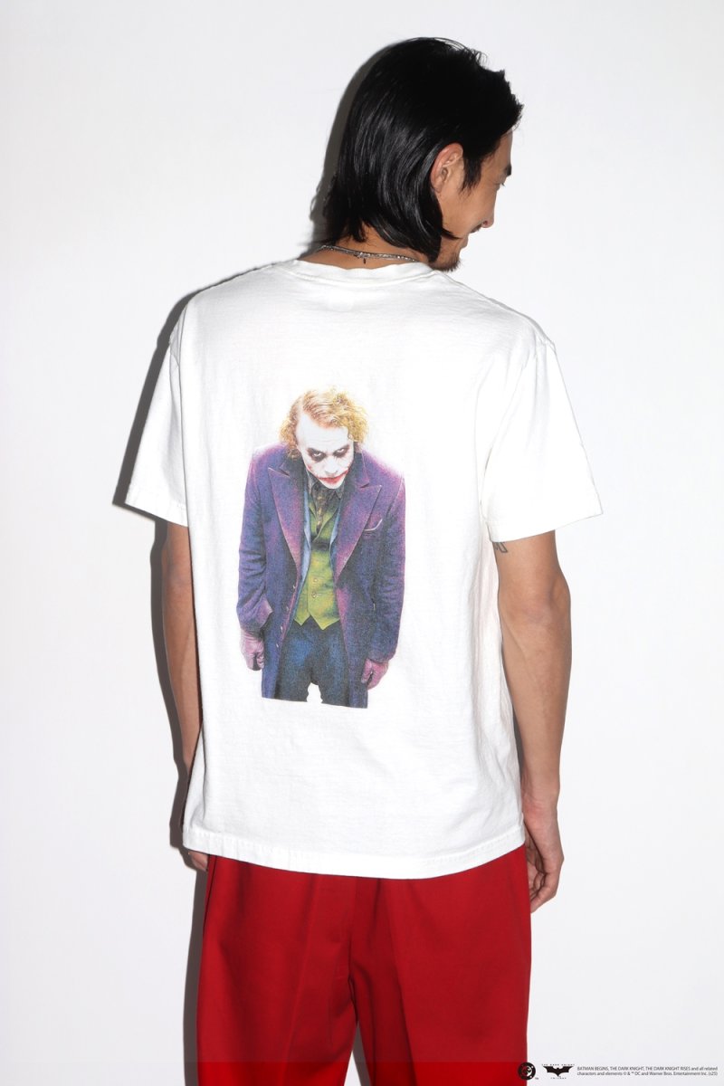 画像3: WACKO MARIA/THE DARK KNIGHT TRILOGY / T-SHIRT（WHITE）［プリントT-25春夏］