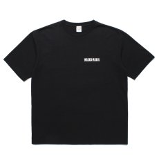 画像2: WACKO MARIA/WASHED HEAVY WEIGHT T-SHIRT（BLACK）［プリントT-25春夏］ (2)
