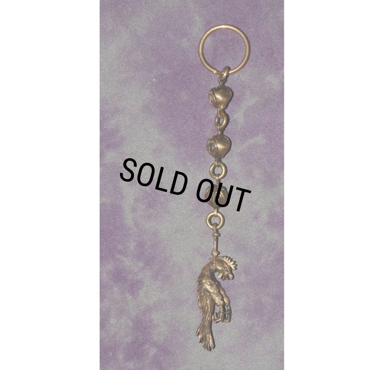 画像2: 【30％OFF】exodus/COCK & PUSSY KEYCHAIN（×D.O.D）（A.GOLD）［キーチェーン-25春夏］ (2)
