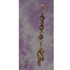 画像2: exodus/COCK & PUSSY KEYCHAIN（×D.O.D）（A.GOLD）［キーチェーン-25春夏］ (2)