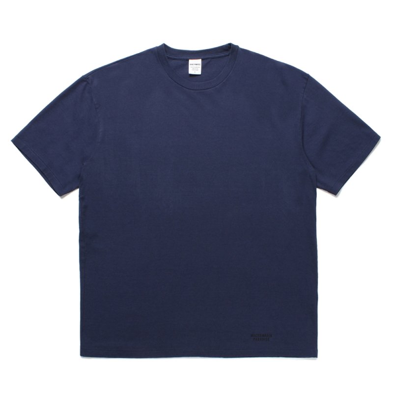 画像1: WACKO MARIA/WASHED HEAVY WEIGHT COLOR T-SHIRT（NAVY）［カラーT-25春夏］