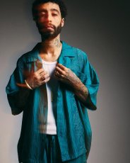 画像2: TIGHTBOOTH/POPPY ALOHA（Black）［ポピーアロハ-25春夏］ (2)