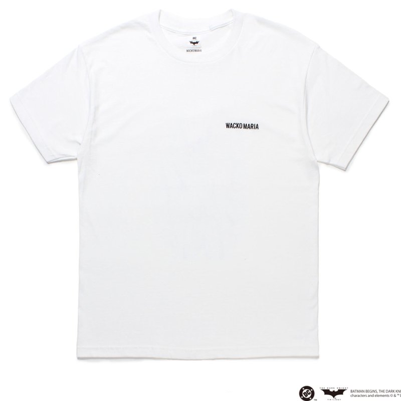 画像1: WACKO MARIA/THE DARK KNIGHT TRILOGY / T-SHIRT（WHITE）［プリントT-25春夏］
