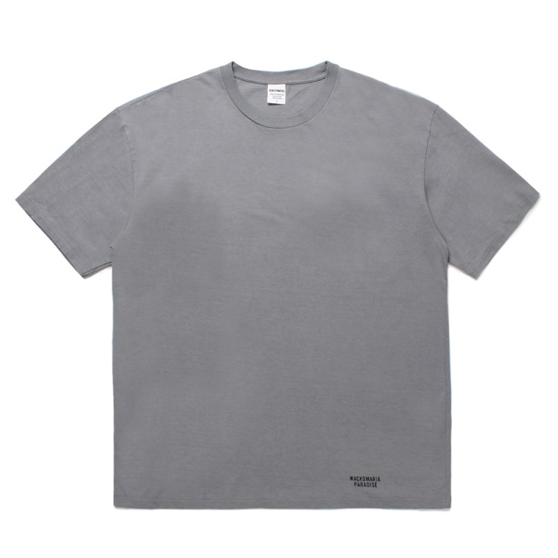 画像1: WACKO MARIA/WASHED HEAVY WEIGHT COLOR T-SHIRT（GRAY）［カラーT-25春夏］