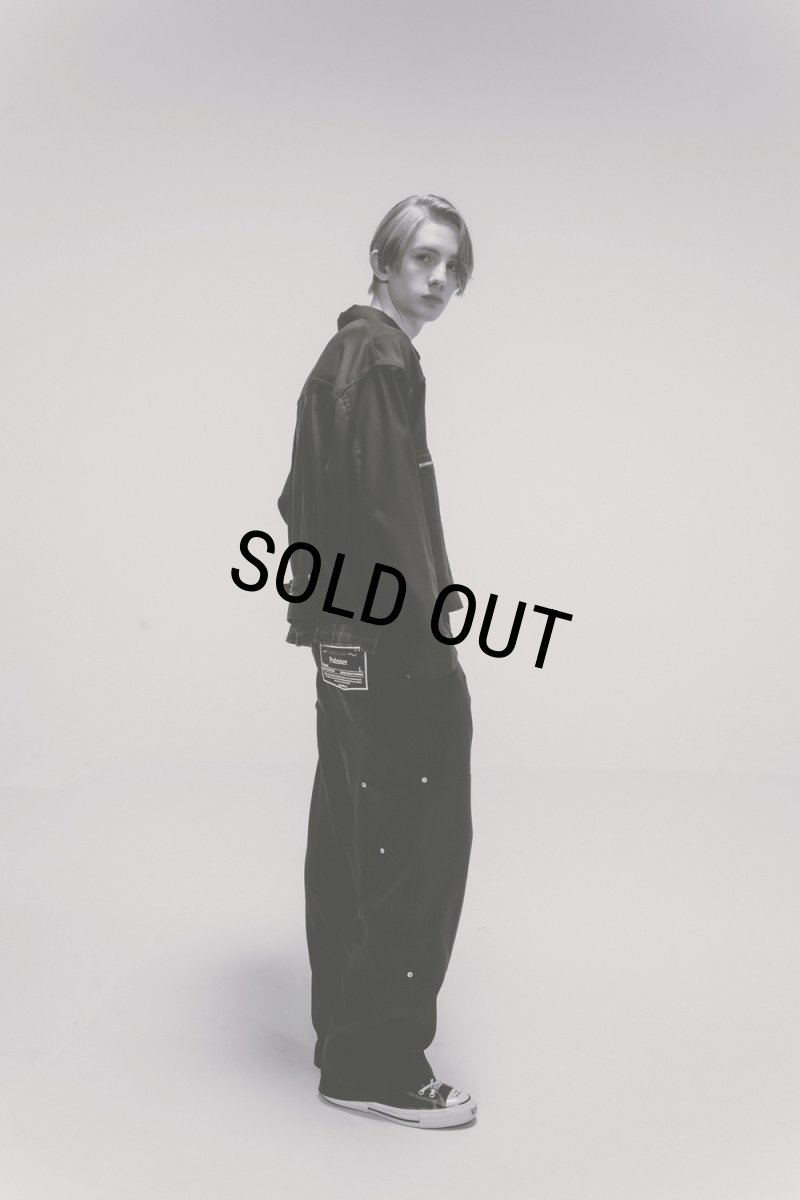 画像6: DAIRIKU/"Painter" Pressed Pants（Black）［"ペインター"スタプレパンツ-25春夏］ (6)