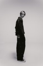 画像6: DAIRIKU/"Painter" Pressed Pants（Black）［"ペインター"スタプレパンツ-25春夏］ (6)