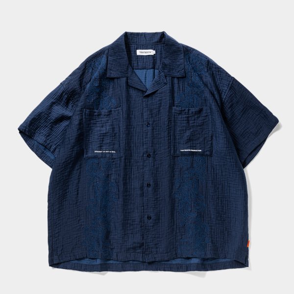 画像1: TIGHTBOOTH/POPPY ALOHA（Navy）［ポピーアロハ-25春夏］