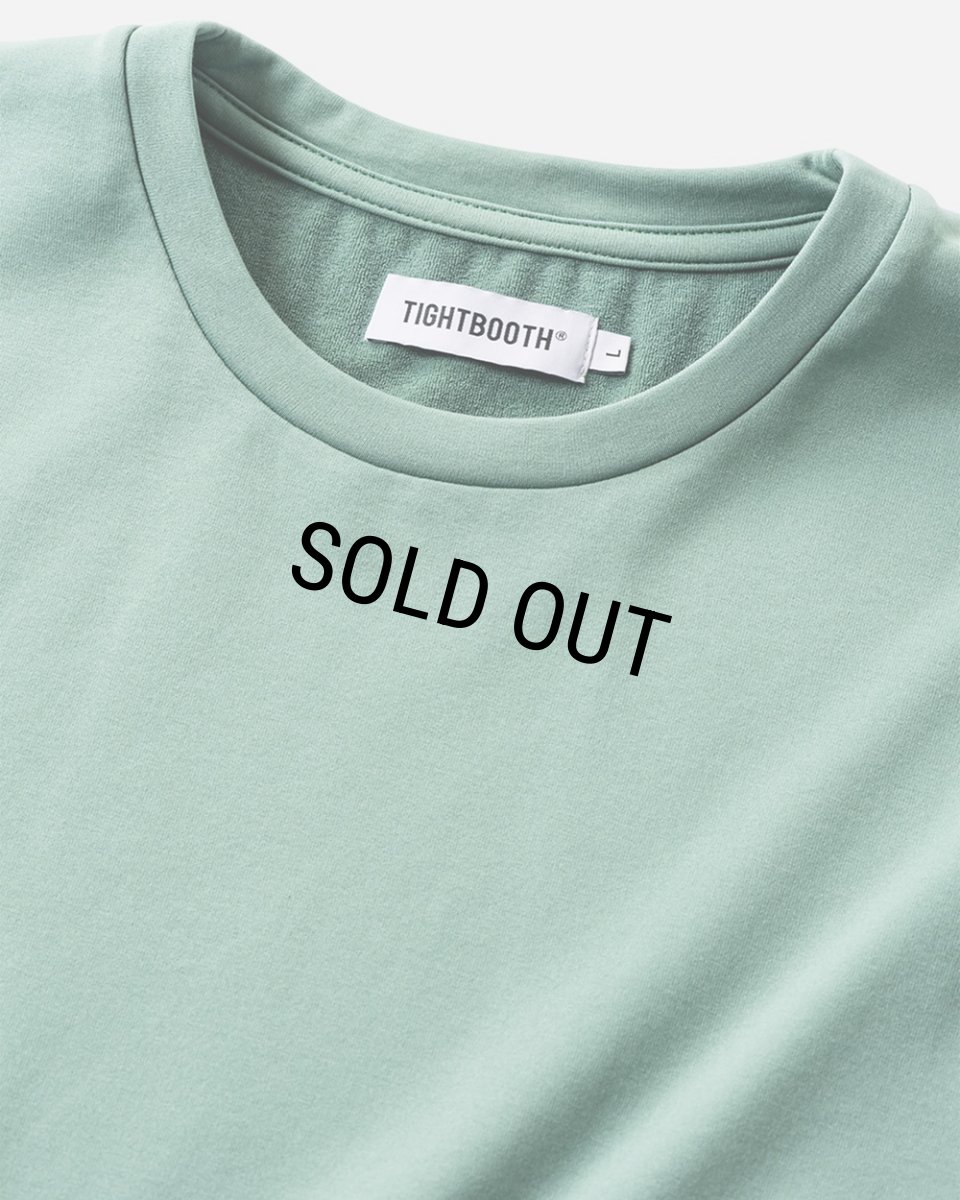 画像2: 【30％OFF】TIGHTBOOTH/INSIDE OUT PILE S/S T-SHIRT（Green）［インサイドアウトパイルT-25春夏］ (2)