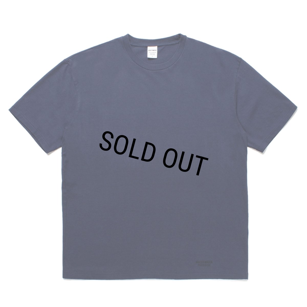 画像1: WACKO MARIA/WASHED HEAVY WEIGHT COLOR T-SHIRT（NAVY）［カラーT-25春夏］ (1)