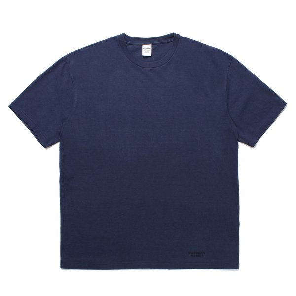 画像1: WACKO MARIA/WASHED HEAVY WEIGHT COLOR T-SHIRT（NAVY）［カラーT-25春夏］