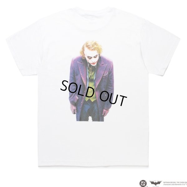 画像1: WACKO MARIA/THE DARK KNIGHT TRILOGY / T-SHIRT（WHITE）［プリントT-25春夏］