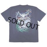 exodus/WIZARD  Tee（NAVY）［プリントT-25春夏］