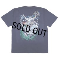 exodus/WIZARD  Tee（NAVY）［プリントT-25春夏］