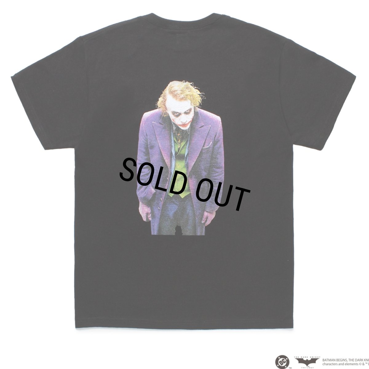 画像1: WACKO MARIA/THE DARK KNIGHT TRILOGY / T-SHIRT（BLACK）［プリントT-25春夏］ (1)