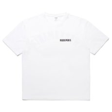 画像2: WACKO MARIA/WASHED HEAVY WEIGHT T-SHIRT（WHITE）［プリントT-25春夏］ (2)