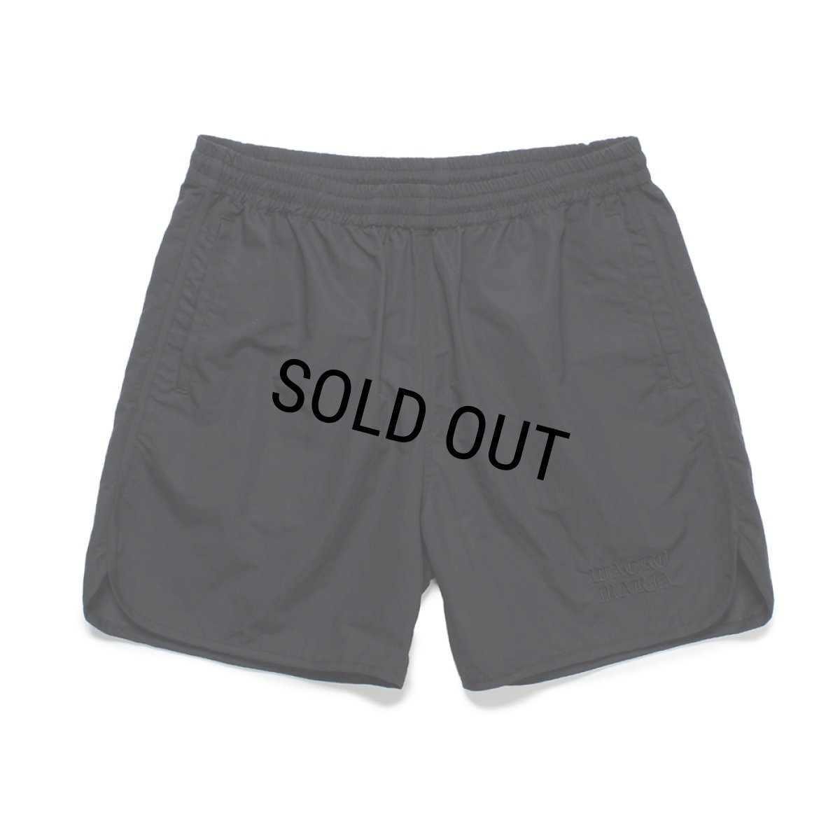 画像1: WACKO MARIA/ATHLETIC SHORTS（BLACK）［アスレチックショーツ-25春夏］ (1)