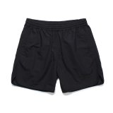 WACKO MARIA/ATHLETIC SHORTS（BLACK）［アスレチックショーツ-25春夏］
