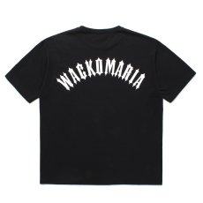 画像1: WACKO MARIA/WASHED HEAVY WEIGHT T-SHIRT（BLACK）［プリントT-25春夏］ (1)