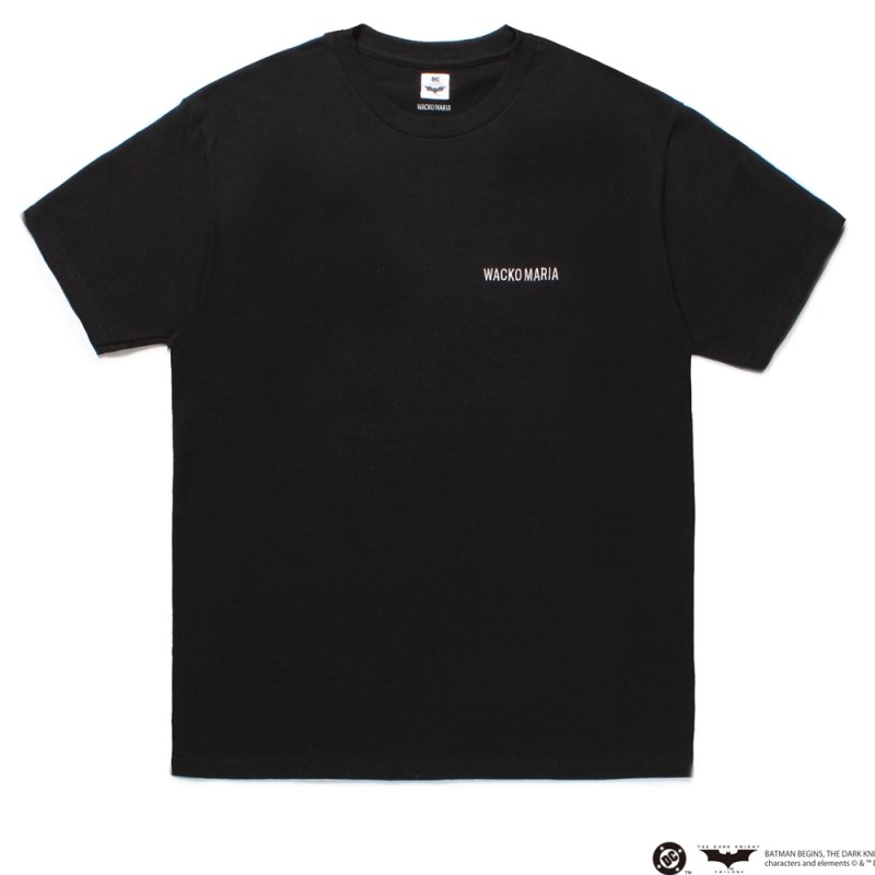 画像1: WACKO MARIA/THE DARK KNIGHT TRILOGY / T-SHIRT（BLACK）［プリントT-25春夏］