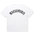 画像1: WACKO MARIA/WASHED HEAVY WEIGHT T-SHIRT（WHITE）［プリントT-25春夏］ (1)