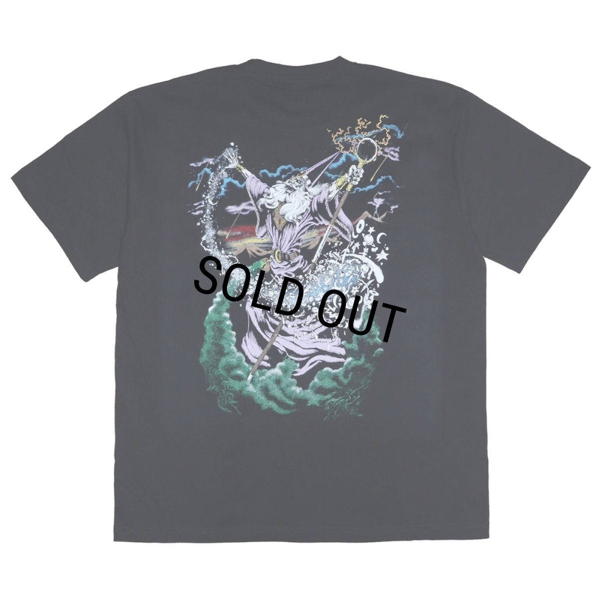 画像1: exodus/WIZARD  Tee（BLACK）［プリントT-25春夏］ (1)