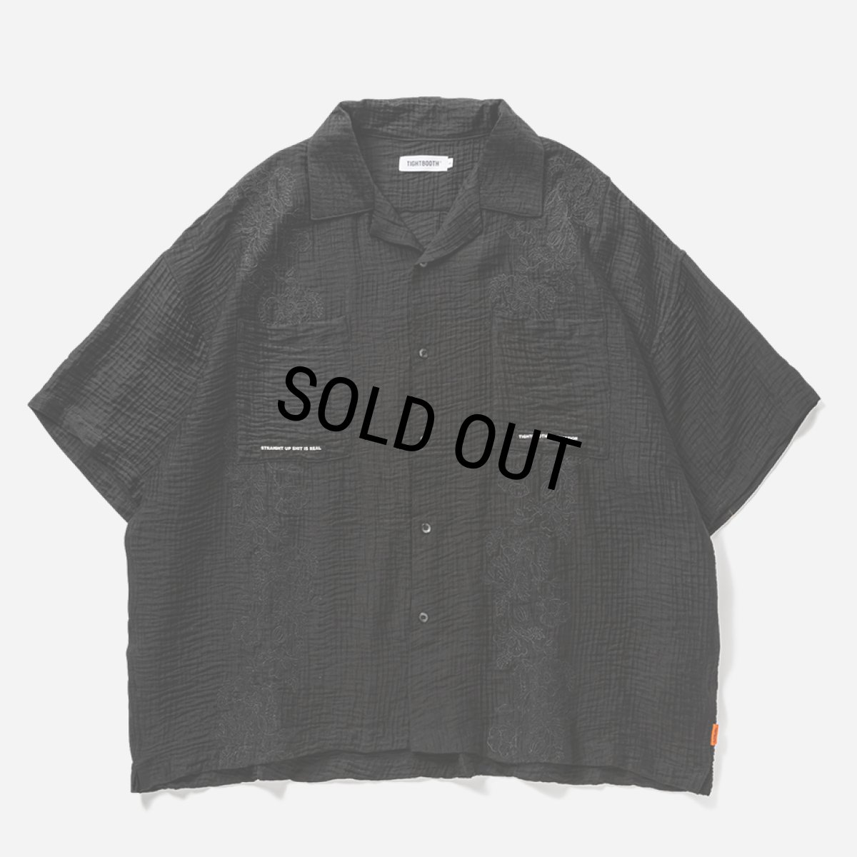 画像1: TIGHTBOOTH/POPPY ALOHA（Black）［ポピーアロハ-25春夏］ (1)