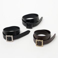 画像3: RATS/LEATHER BELT（BLACK/SILVER）［レザーベルト-25春夏］ (3)