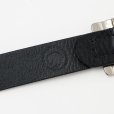 画像2: RATS/LEATHER BELT（BLACK/SILVER）［レザーベルト-25春夏］ (2)
