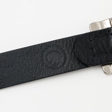 画像2: RATS/LEATHER BELT（BLACK/SILVER）［レザーベルト-25春夏］ (2)