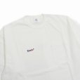 画像3: ROUGH AND RUGGED/DESIGN QS（WHITE）［刺繍+プリント7分袖ポケT-25春夏］