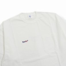 画像3: 【30％OFF】ROUGH AND RUGGED/DESIGN QS（WHITE）［刺繍+プリント7分袖ポケT-25春夏］ (3)
