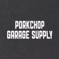 画像3: PORKCHOP/BAR&SHIELD TEE（ASH BLACK）［プリントT-25春夏］ (3)