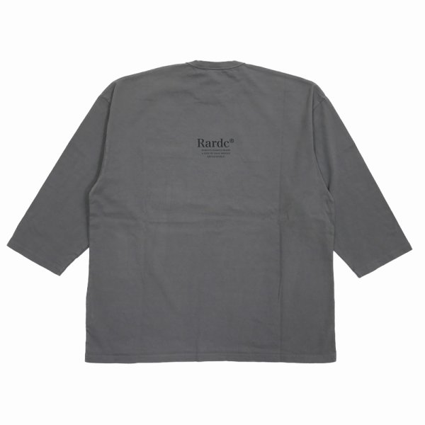 画像2: ROUGH AND RUGGED/DESIGN QS（GRAY）［刺繍+プリント7分袖ポケT-25春夏］