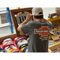 画像5: PORKCHOP/BAR&SHIELD TEE（ASH BLACK）［プリントT-25春夏］ (5)