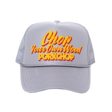 画像1: PORKCHOP/CHOP YOUR OWN WOOD CAP 2025（GRAY）［メッシュキャップ-25春夏］ (1)
