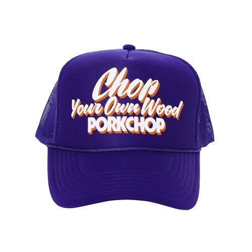 他の写真1: PORKCHOP/CHOP YOUR OWN WOOD CAP 2025（PURPLE）［メッシュキャップ-25春夏］