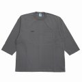 ROUGH AND RUGGED/DESIGN QS（GRAY）［刺繍+プリント7分袖ポケT-25春夏］