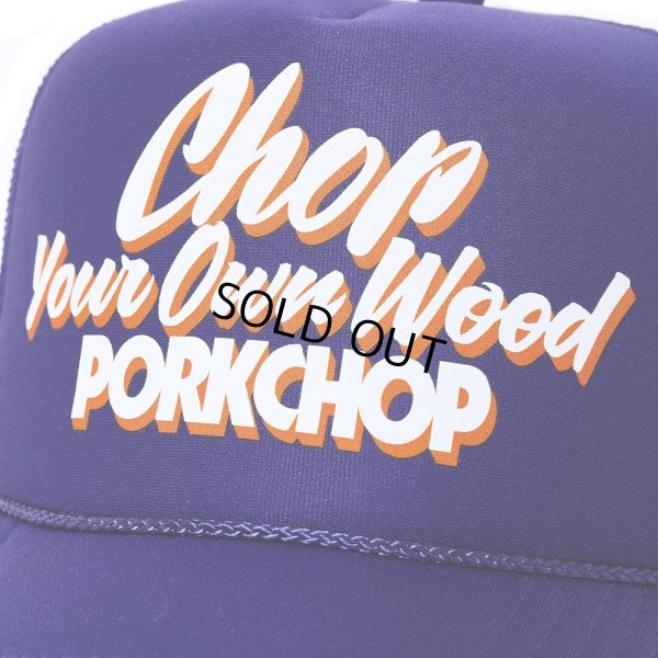 画像3: PORKCHOP/CHOP YOUR OWN WOOD CAP 2025（PURPLE）［メッシュキャップ-25春夏］